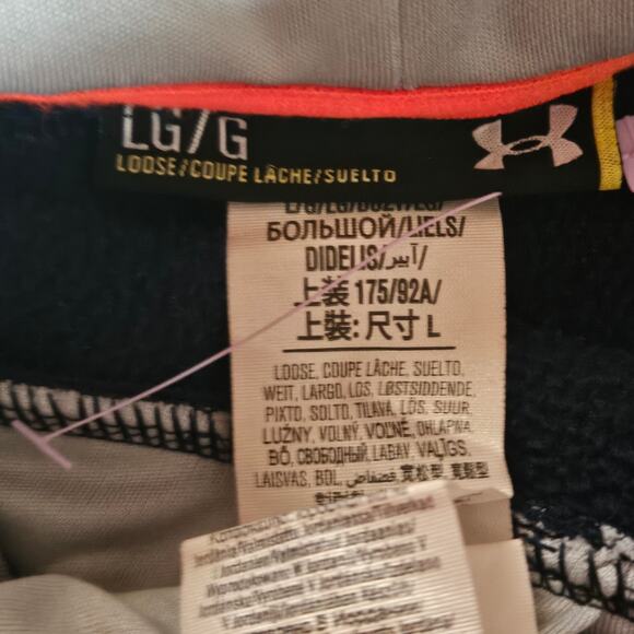 Under Armour Hooded Pullover Sweatshirt Size Large - Picture 3 of 3